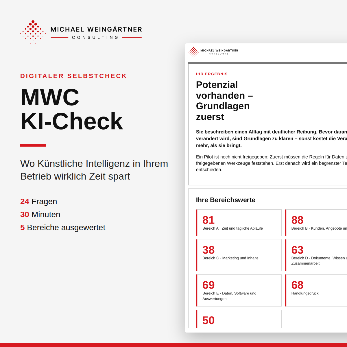 Produktbild MWC KI-Check